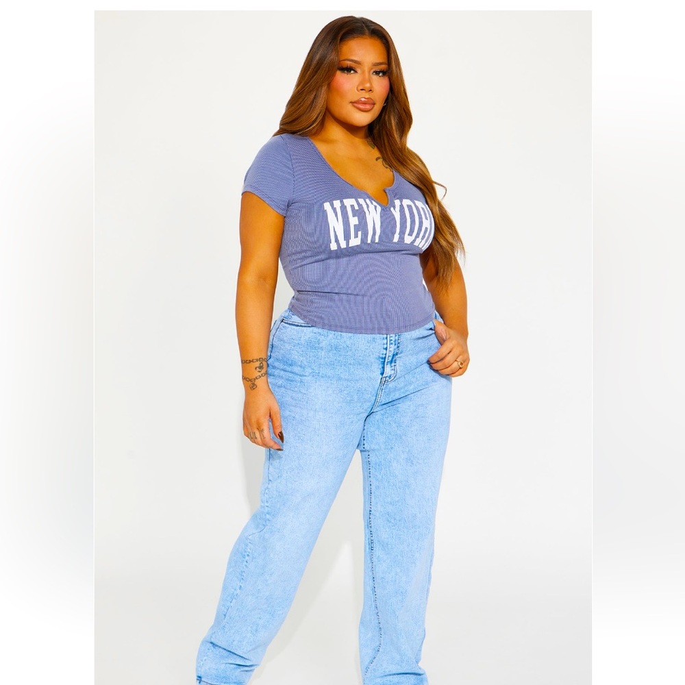 Fashion Nova Crop Top “New York”